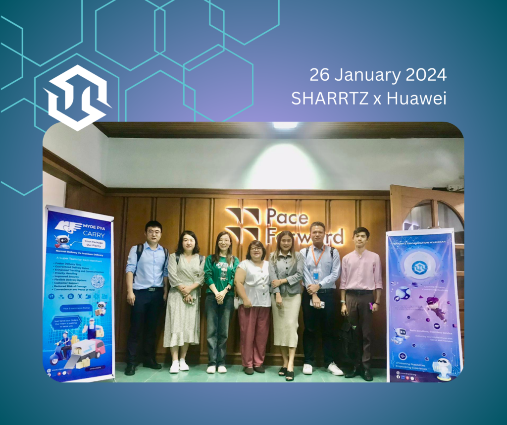 Sharrtz x Huawei partnership meeting