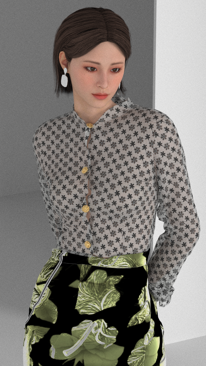 Yuna Burmese dress 1